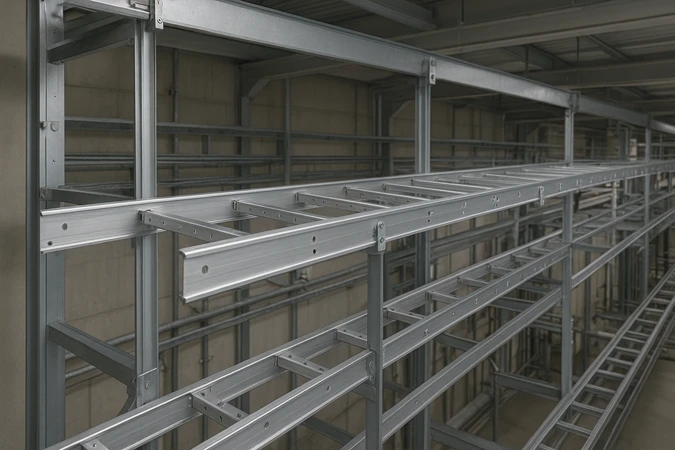 Aluminum Cable Ladder 1 Aluminum Cable Ladder 1